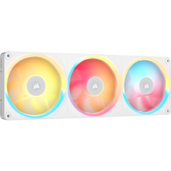 Corsair iCUE LINK LX360-R Unified Frame Case Fan 120mm RGB με Σύνδεση 3-Pin 4-Pin PWM 3τμχ White