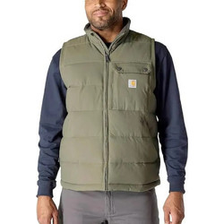 Carhartt Αμάνικο Ανδρικό Μπουφάν Puffer Χακί 105475-MOSS