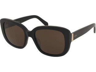 Fossil FOS2173/S 807/70 Γυναικεία Γυαλιά Ηλίου Πεταλούδα Κοκάλινα Μαύρα με Καφέ Φακό