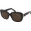 Fossil FOS2173/S 807/70 Γυναικεία Γυαλιά Ηλίου Πεταλούδα Κοκάλινα Μαύρα με Καφέ Φακό
