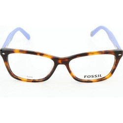 Fossil FOS7002 XNZ Γυναικείος Σκελετός Γυαλιών Οράσεως Κοκάλινος Ταρταρούγα