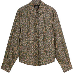 Scotch & Soda Μακρυμάνικο Γυναικείο Πουκάμισο Χακί U9B01726T