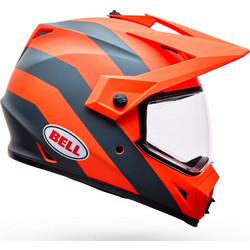 Bell MX-9 Adv Mips Motion Orange Grey Κράνος Μηχανής On / Off 1698gr