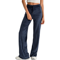 BodyTalk Γυναικείο Παντελόνι Φόρμας Βελουτέ Navy Μπλε 1262-907300