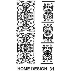 Artebella Στένσιλ Σχέδια Home Design 35x50cm HDS31
