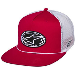Alpinestars Ανδρικό Καπέλο Jockey με Δίχτυ Snapback Υφασμάτινο Κόκκινο 25014520