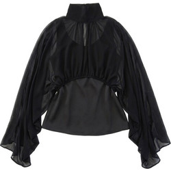 Zoya Γυναικείο Χειμερινό Crop Top Μαύρο 1661.633.0758