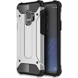Forcell Hybird Armor Back Cover Silver (Galaxy S9)