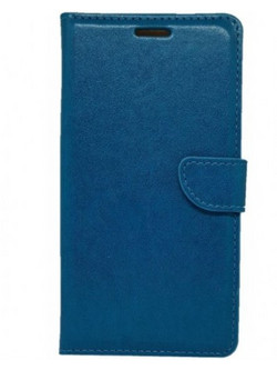 Θήκη Huawei Y7 Prime (2017 ) PU Leather Πορτοφόλι - 4010 - Πετρόλ - OEM