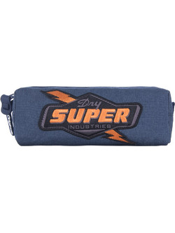 Superdry Moto Montana Κασετίνα Βαρελάκι Navy Μπλε M91012NQ-JPC