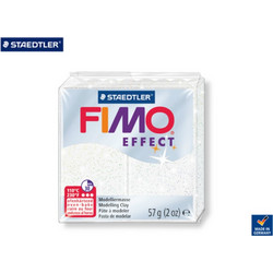 STAEDTLER ΠΗΛΟΣ 57gr FIMO EFFECT GLITTER WHITE