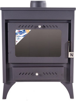 Ntontos Νο 05 Ατσάλινη Ξυλόσομπα 13kW