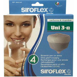 Ανταλλακτικό Φίλτρο Βρύσης Siroflex Uni 3-a (4 τμχ)