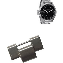 2 NIXON CHRONICLE EXTRA LINK STAINLESS STEEL