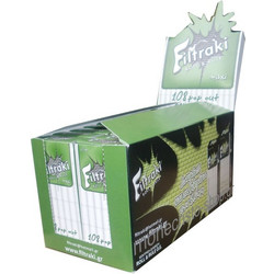 filtraki slim 6mm maxi κουτί 20 τεμαχίων με 108 φίλτρα στριφτού
