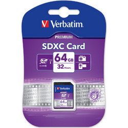 Verbatim Pro SDXC 64GB UHS-I Class 10