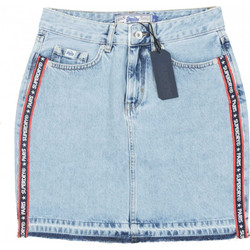 Superdry Μίνι Φούστα Τζιν Μπλε G72022CR