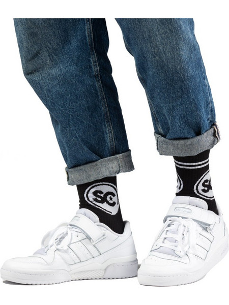Sneaker Cage Ανδρικές Κάλτσες Μαύρες 219USK-111