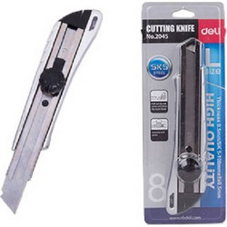 Deli Κοπίδι Σπαστό Μεταλλικό Μεγάλο 10cm 2045 Για 18mm Λεπίδες