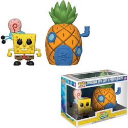 Funko Pop! Town Spongebob Squarepants 02 Spongebob With Gary Pineapple House