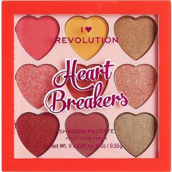 Makeup Revolution I Heart Heartbreakers Courage Παλέτα Σκιών 5gr