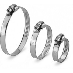 Σφικτήρας INOX W2 με βίδα 12-20mm/9mm ΑΤΛΑΣ