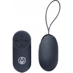 Master Series Thunder Egg Δονητής Egg για Ζευγάρια με Τηλεχειριστήριο Μαύρος