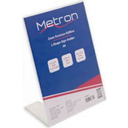 Θήκη Πλέξιγκλας Metron Μονόφυλλη - Α6 με κλίση 470.08771