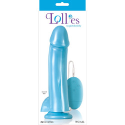 NS Novelties Lollies Sugardaddy Ρεαλιστικός Δονητής για Ζευγάρια με Τηλεχειριστήριο 20.3cm Aqua
