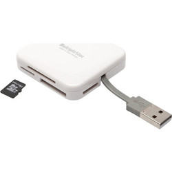 PNY AXP 724 Card Reader USB-A 2.0 για SD / microSD / Compact Flash / xD / Memory Stick / miniSD