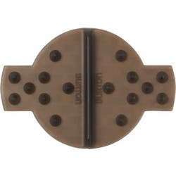 BURTON LARGE SCRAPER STOMP PAD TRANSLUCENT BLACK
