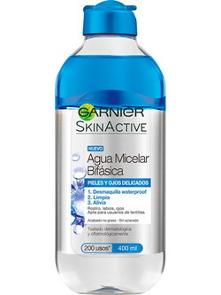Garnier Skin Active Agua Micelar Γαλάκτωμα Ντεμακιγιάζ για Ευαίσθητη Επιδερμίδα 400ml