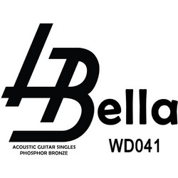 La Bella WD041 Χορδή Ακουστικής Κιθάρας Phosphor Bronze 41"