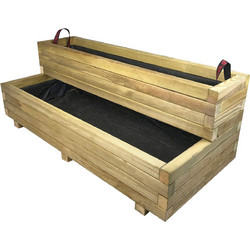 Ζαρντινιέρα δύο επιπέδων Νο3 110x50x40-Tesias Group