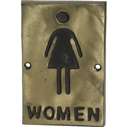 Ταμπελάκι Wc Women 9.7cm Espiel KLI122K6