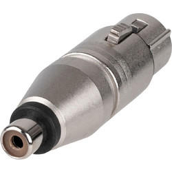 Neutrik NA-2FPMF - Προσαρμογέας από Female XLR 3 πόλων σε RCA Female
