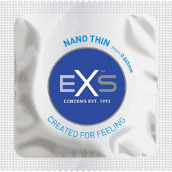 EXS Nano Thin Προφυλακτικά Λεπτά με Λιπαντικό 1τμχ