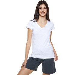 Bodymove Γυναικείο Αθλητικό T-Shirt Λευκό 614