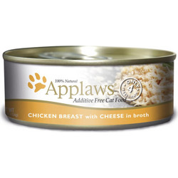 Applaws Adult with Chicken Breast & Cheese in Broth 156gr