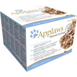 Applaws Adult Multi Packs with Fish 12x70gr