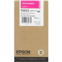 Epson T6023 Vivid Magenta Μελάνι Εκτυπωτή Inkjet C13T602300
