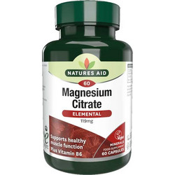 Natures Aid Magnesium Citrate 125mg 60 Ταμπλέτες