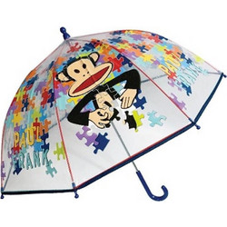 ΟΜΠΡΕΛΑ όρθια χειροκίνητη διάφανη PAUL FRANK 6619