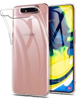 Transparent TPU Silicone Case Samsung Galaxy A80 (A805F) Θήκη Σιλικόνης