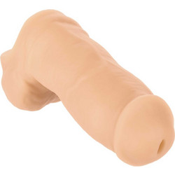 CalExotics Packer Gear Ρεαλιστικό Dildo με Όρχεις 12.8cm Flesh