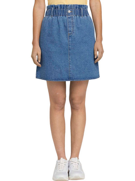 Tom Tailor 1025119 Τζιν Μίνι Φούστα Blue