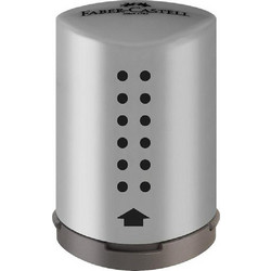 Ξύστρα Faber grip 183700 ασημί