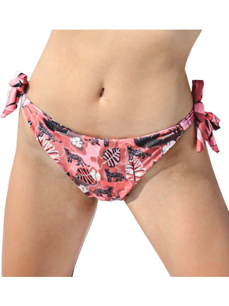 Solano Bikini Slip Floral Ροζ 3453