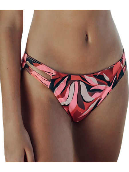 Solano Bikini Slip Floral Ροζ 3452