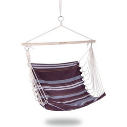 Spokey Αιώρα Κάθισμα 835364-BLACK Bench 100x80cm 835364 (brown stripes)
